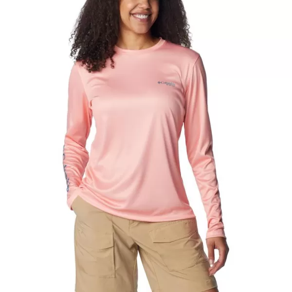 imageColumbia Womens Standard Tidal Tee PFG Sun UpTiki PinkQuit Wishin