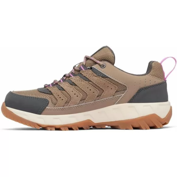 imageColumbia Womens Strata Trail Low Waterproof Hiking ShoeWet SandBerry Patch