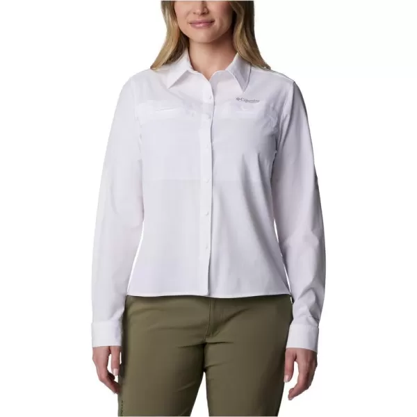 imageColumbia Womens Summit Valley Woven Long Sleeve ShirtWhite