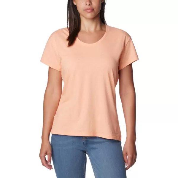 imageColumbia Womens Sun Trek Ss TeeApricot Fizz Heather