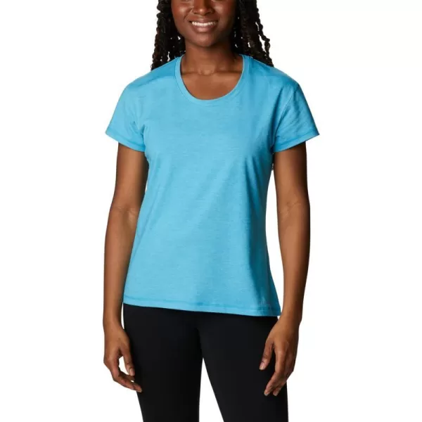 imageColumbia Womens Sun Trek Ss TeeBlue Chill Heather