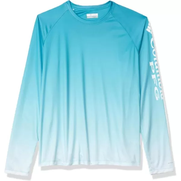 imageColumbia Womens Super Tidal Tee Long SleeveClear Water Gradient
