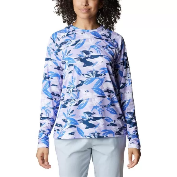 imageColumbia Womens Super Tidal Tee Long SleeveSoft Violet Shorebreak