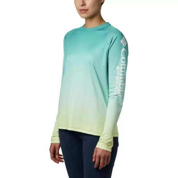imageColumbia Womens Super Tidal Tee Long SleeveWaterfall Gradient