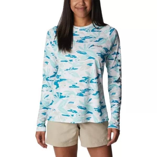imageColumbia Womens Super Tidal Tee Long SleeveWhite Shorebreak
