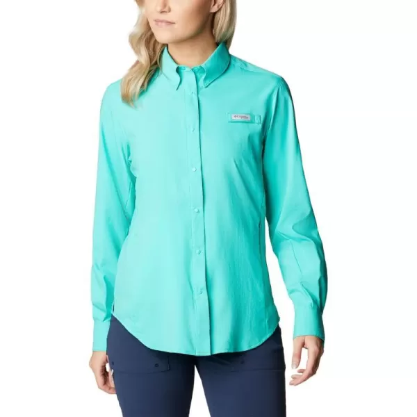 imageColumbia Womens Tamiami Ii Long Sleeve ShirtElectric Turquoise