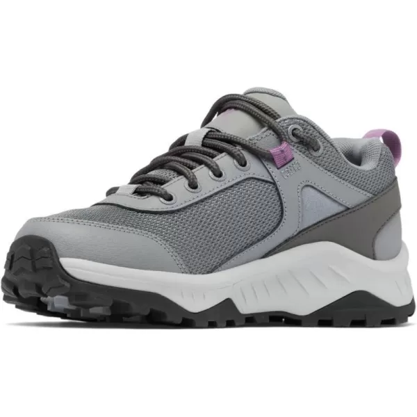 imageColumbia Womens Trailstorm Ascend Waterproof Hiking ShoeTi Grey Steel  Dark Lavender