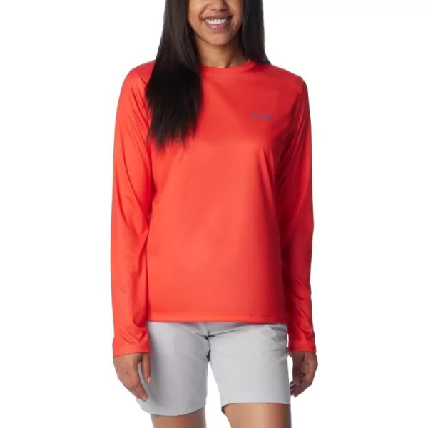 imageWomens Tidal Tee PFG Fish Flag LsBright PoppyFish and Friends Flag