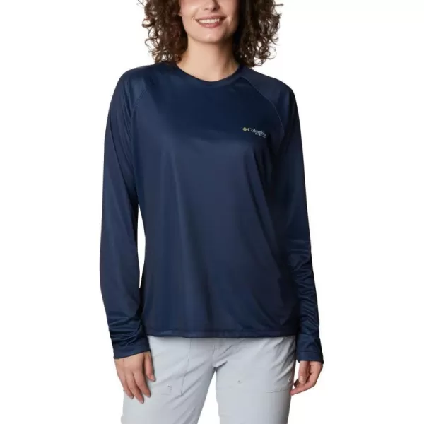 imageWomens Tidal Tee PFG Fish Flag LsColor