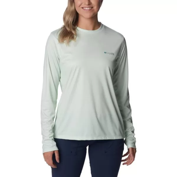 imageWomens Tidal Tee PFG Fish Flag LsLight LimeSafari Gradient