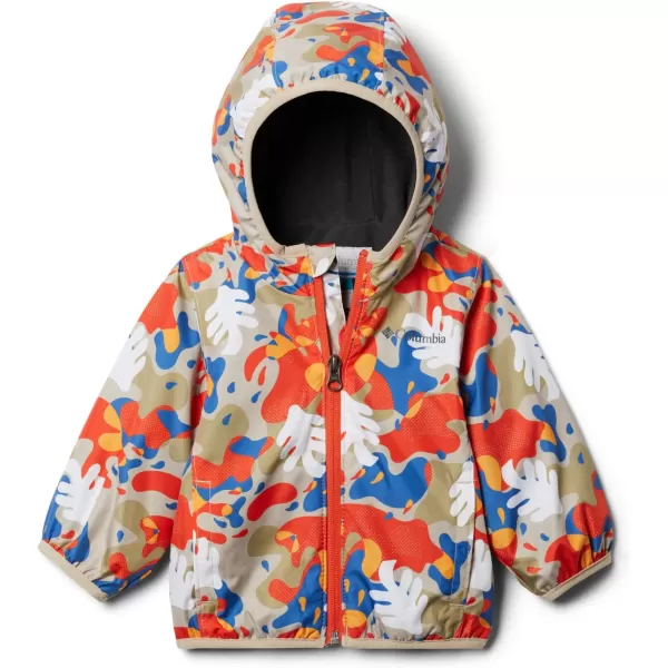 imageBoys Mini Pixel Grabber Ii Wind JacketAncient Fossil Camo Splash
