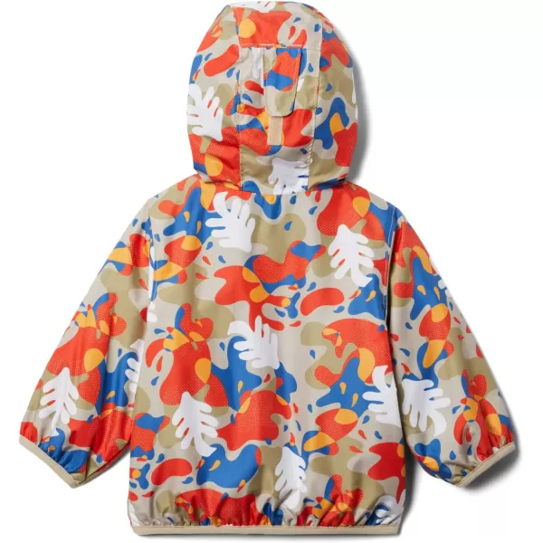 imageBoys Mini Pixel Grabber Ii Wind JacketAncient Fossil Camo Splash