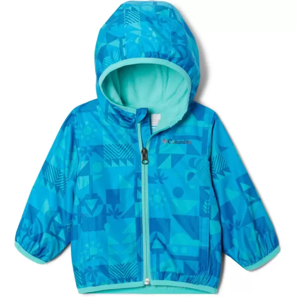 imageBoys Mini Pixel Grabber Ii Wind JacketBright Aqua Quest