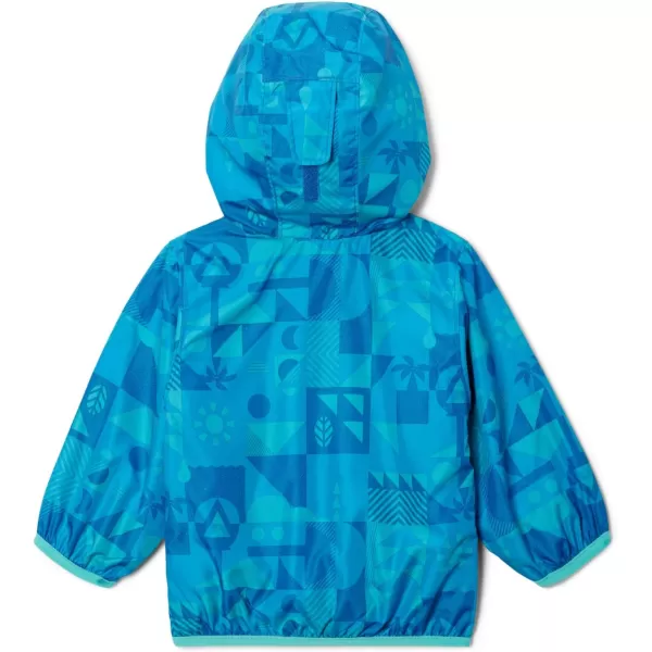 imageBoys Mini Pixel Grabber Ii Wind JacketBright Aqua Quest