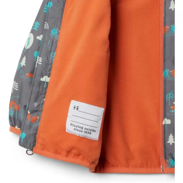 imageBoys Mini Pixel Grabber Ii Wind JacketCity Grey Vulpine