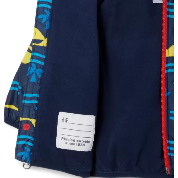 imageBoys Mini Pixel Grabber Ii Wind JacketCollegiate Navy Seaside