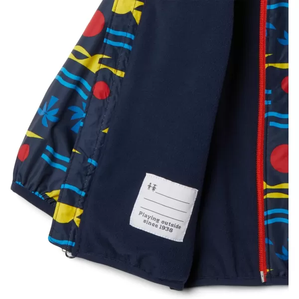 imageBoys Mini Pixel Grabber Ii Wind JacketCollegiate Navy Seaside