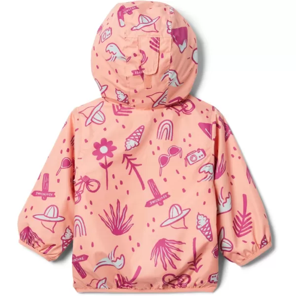 imageBoys Mini Pixel Grabber Ii Wind JacketCoral Reef Vacation Vibes