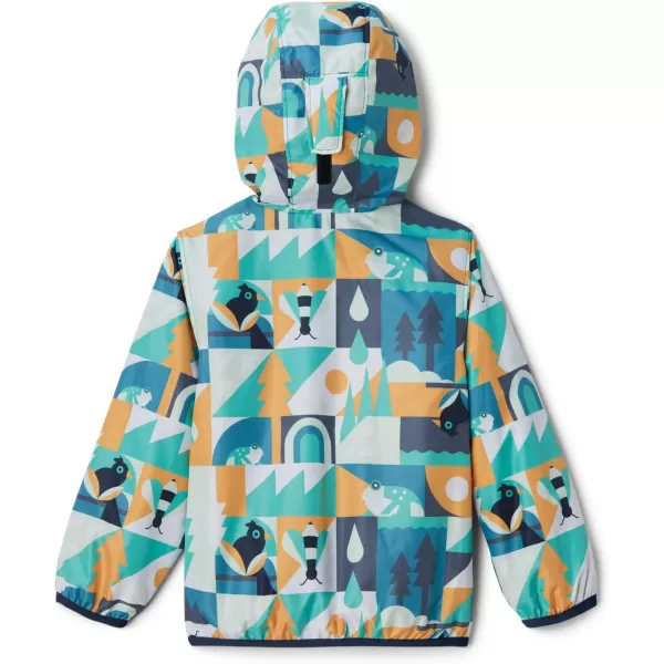 imageBoys Mini Pixel Grabber Ii Wind JacketDeep Marine Summer Escape