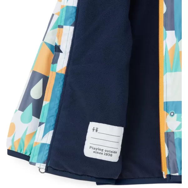 imageBoys Mini Pixel Grabber Ii Wind JacketDeep Marine Summer Escape