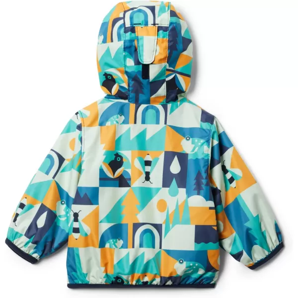 imageBoys Mini Pixel Grabber Ii Wind JacketDeep Marine Summer Escape