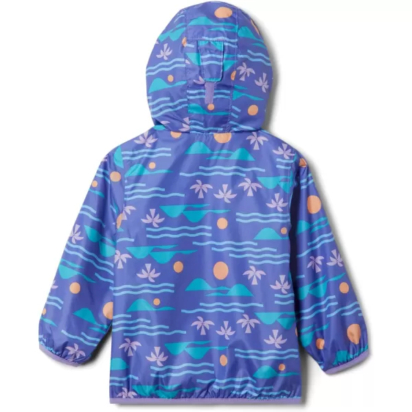 imageBoys Mini Pixel Grabber Ii Wind JacketPaisley Purple Seaside