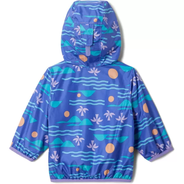 imageBoys Mini Pixel Grabber Ii Wind JacketPaisley Purple Seaside