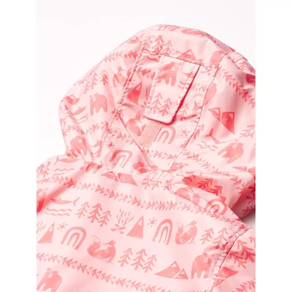 imageBoys Mini Pixel Grabber Ii Wind JacketPink Sand Camp Hieroglyphs