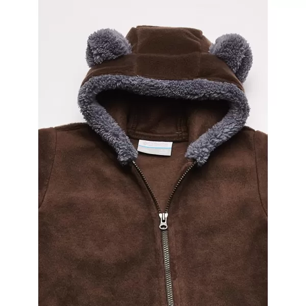imageColumbia Baby Boys Tiny Bear Ii Bunting Warm Soft FleeceBark  Legacy