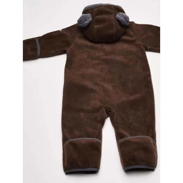 imageColumbia Baby Boys Tiny Bear Ii Bunting Warm Soft FleeceBark  Legacy