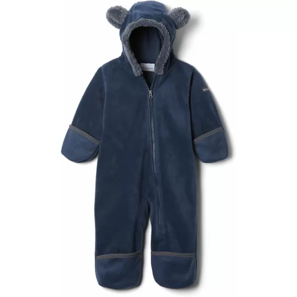 imageColumbia Baby Boys Tiny Bear Ii Bunting Warm Soft FleeceCollegiate Navy