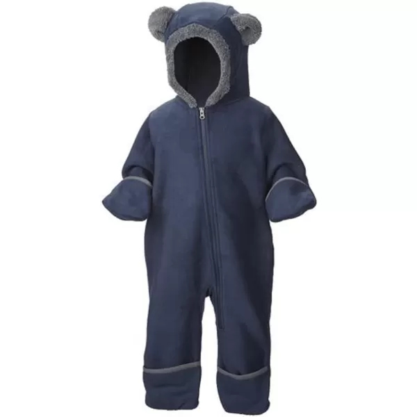 imageColumbia Baby Boys Tiny Bear Ii Bunting Warm Soft FleeceCollegiate Navy