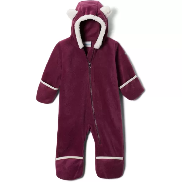 imageColumbia Baby Boys Tiny Bear Ii Bunting Warm Soft FleeceMarionberry