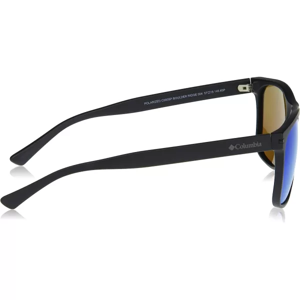 imageColumbia Boulder Ridge Rectangular SunglassesMatte BlackGreen Polarized