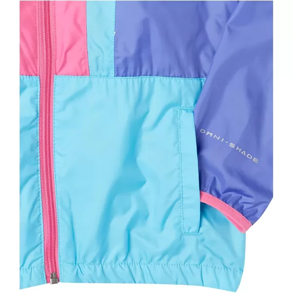 imageColumbia Boys Back Bowl Hooded WindbreakerPurple LotusAtollWild Geranium