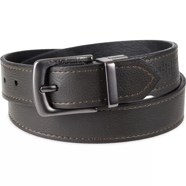 imageColumbia Boys Casual Reversible TwoInOne BeltBig Boys BlackBrown Classic
