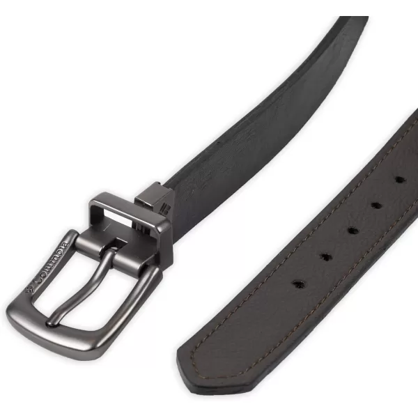 imageColumbia Boys Casual Reversible TwoInOne BeltBig Boys BlackBrown Classic