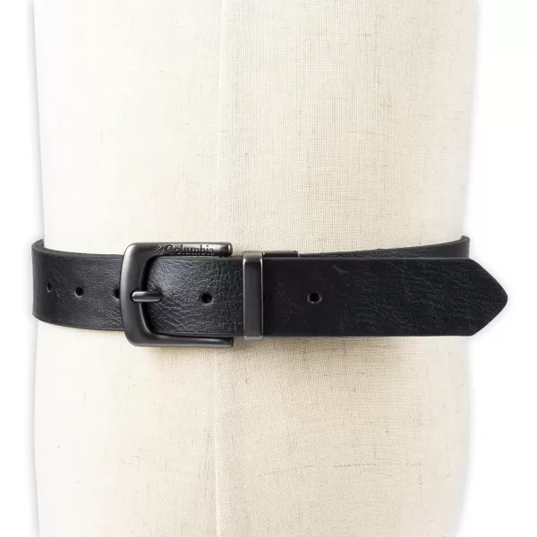 imageColumbia Boys Casual Reversible TwoInOne BeltBig Boys BlackBrown Classic