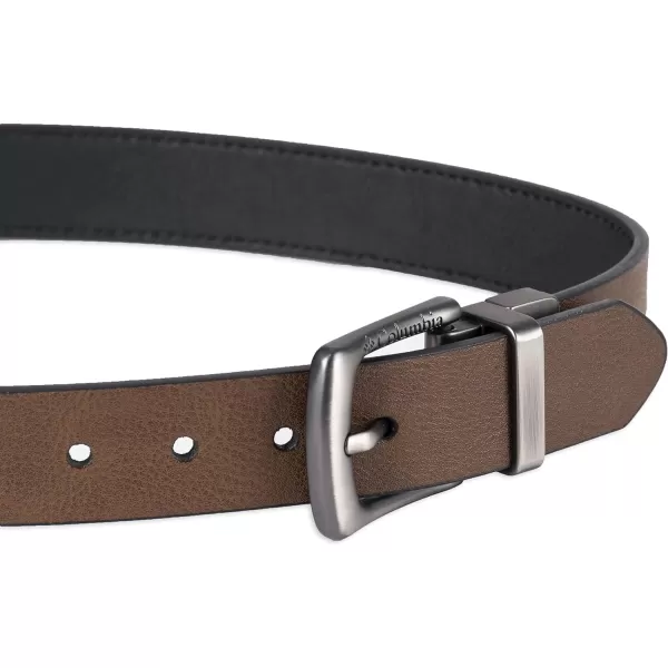 imageColumbia Boys Casual Reversible TwoInOne BeltBig Boys BrownBlack