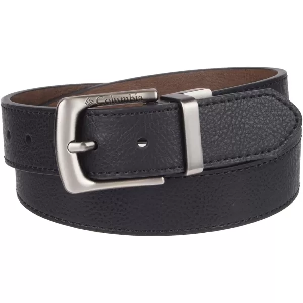 imageColumbia Boys Casual Reversible TwoInOne BeltBig Boys BrownBlack