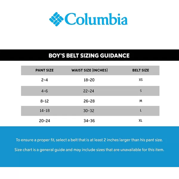 imageColumbia Boys Casual Reversible TwoInOne BeltBig Boys TanBlack