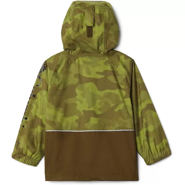 imageColumbia Boys Dalby Springs JacketNew OliveMatcha Spotted Camo
