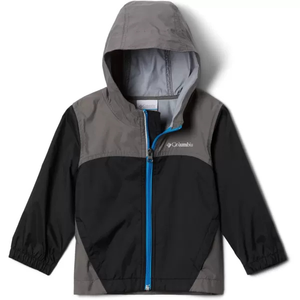 imageColumbia Boys Glennaker Rain JacketBlackCity Grey