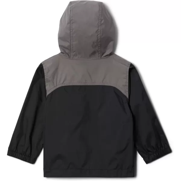 imageColumbia Boys Glennaker Rain JacketBlackCity Grey