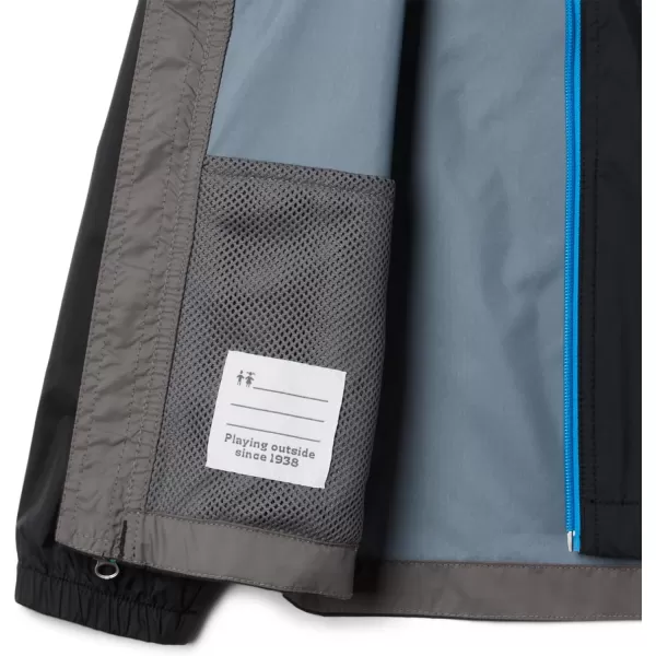 imageColumbia Boys Glennaker Rain JacketBlackCity Grey