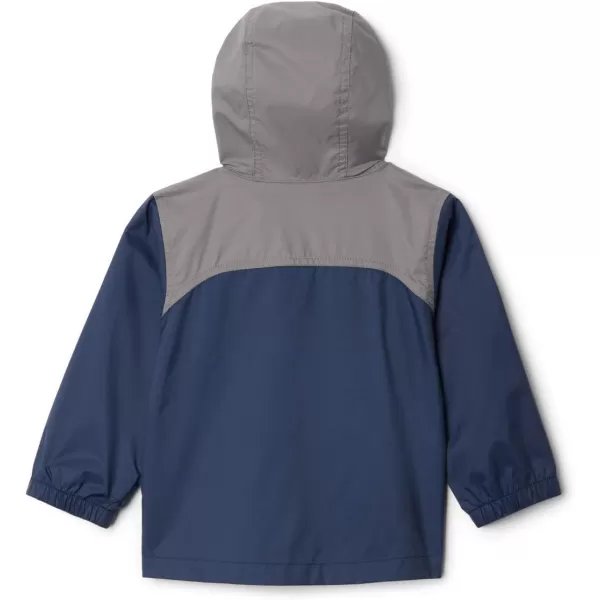 imageColumbia Boys Glennaker Rain JacketCollegiate NavyCity Grey