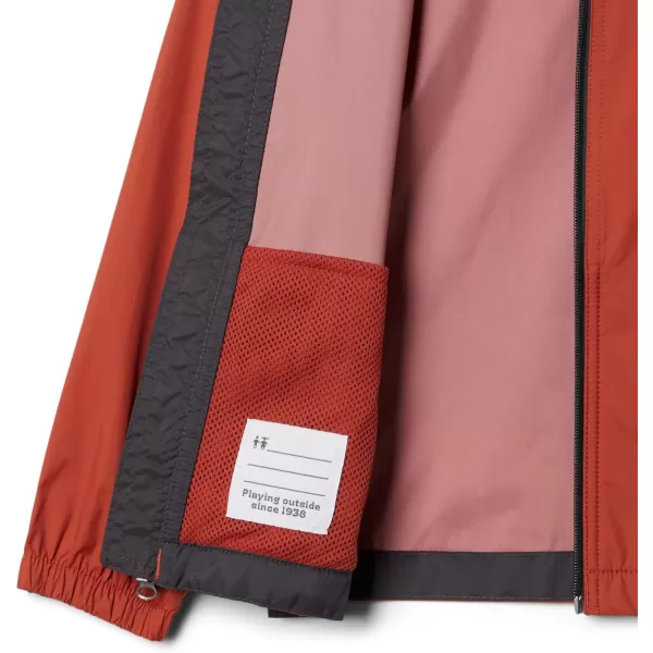 imageColumbia Boys Glennaker Rain JacketWarp RedShark