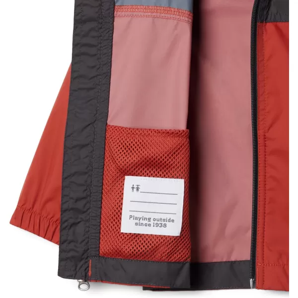 imageColumbia Boys Glennaker Rain JacketWarp RedShark