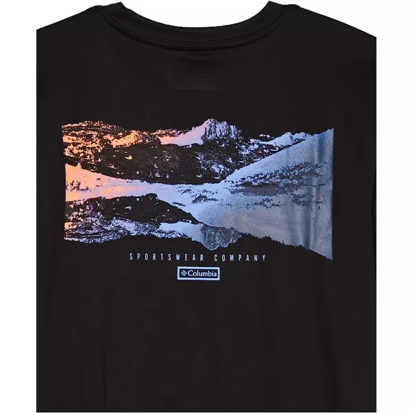 imageColumbia Boys Grizzly Ridge Back Graphic Short Sleeve TeeBlackHappy Crags Graphic