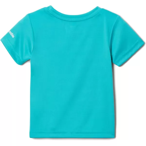 imageColumbia Boys Grizzly Ridge Short Sleeve Graphic ShirtBright AquaPatriotic Pines Graphic